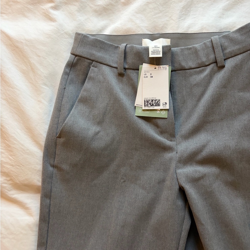 Gray work slacks - Picture 2 of 3